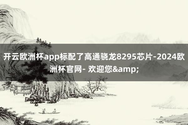 开云欧洲杯app标配了高通骁龙8295芯片-2024欧洲杯官网- 欢迎您&