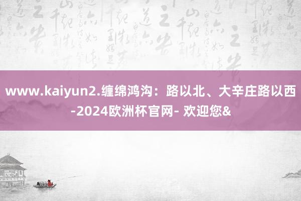 www.kaiyun2.缠绵鸿沟：路以北、大辛庄路以西-2024欧洲杯官网- 欢迎您&