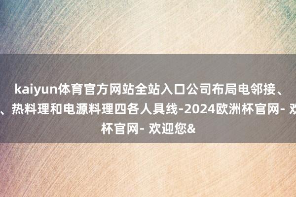 kaiyun体育官方网站全站入口公司布局电邻接、光邻接、热料